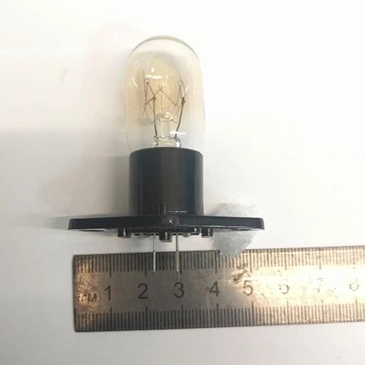 Лампа подсветки СВЧ-печей 230V 20W (цоколь T170, прямые выводы)