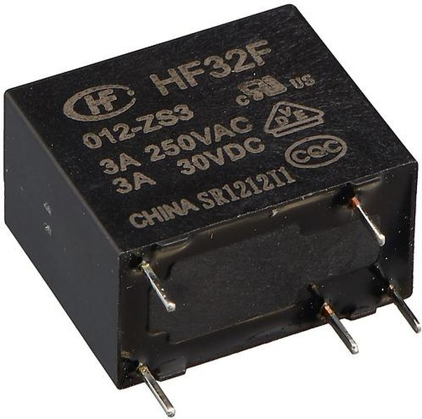 HF32F/012-Z3 (3А, один контакт на переключение)