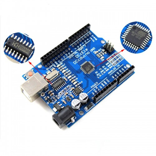 Контроллер UNO совместимый с Arduino uno R3 ATMEGA328P/CH340G