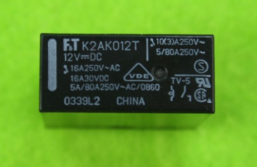 FTR-K2AK012T (12V, 16A, один контакт на замыкание)