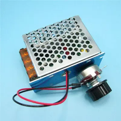 Регулятор мощности 220В / 4 кВт (20А) в корпусе с выносным потенциометром