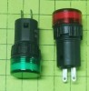 Светодиодная лампа индикатор AD-16-16 220V  Зеленая