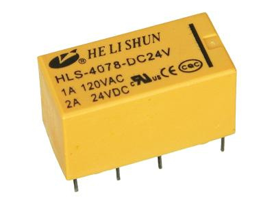 HLS-4078-DC24V (2А, два контакта на переключение)
