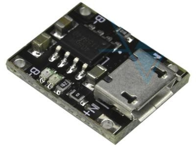 Модуль заряда TP4056 microUSB (компактное)