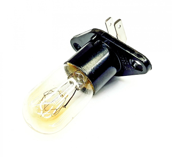 Лампа подсветки СВЧ-печей 230V 20W (цоколь Z187, изогнутые выводы)