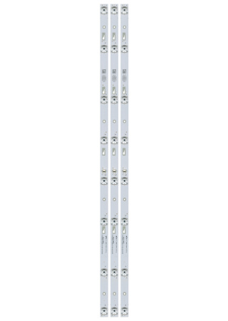 Комплект светодиодной подсветки TCL43D08-ZC23AG-07/JL.D43081330-004BS-M (3 планки по 770 мм 8 линз)
