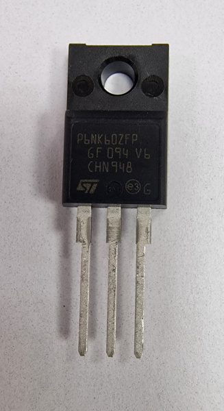 Транзистор STP6NK60ZFP