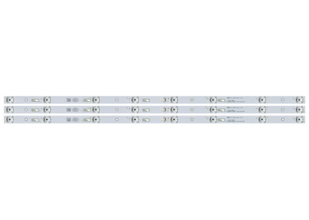 Комплект светодиодной подсветки TCL43D08-ZC23AG-07/JL.D43081330-004BS-M (3 планки по 770 мм 8 линз)