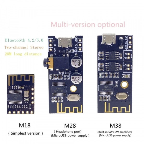 MH-M18 плата MP3 декодера Bluetooth 4.2