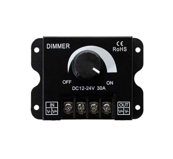 Светодиодный регулятор / диммер 12V 24V 30А